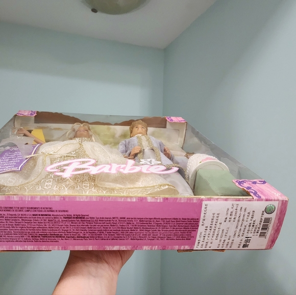 Super RARE Barbie and Ken Cinderella Wedding, Princess Collection, 2005 Year - Picture 7 of 12